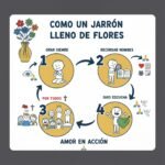 Como un jarrón lleno de flores