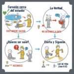 Curación cerca del estanque