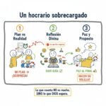 Un horario sobrecargado